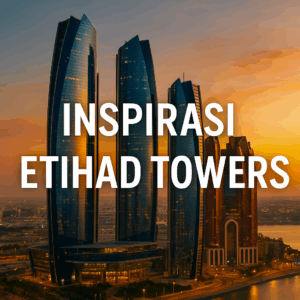 Inspirasi Etihad Towers arsitektur modern lifestyle kuliner dan hiburan mewah